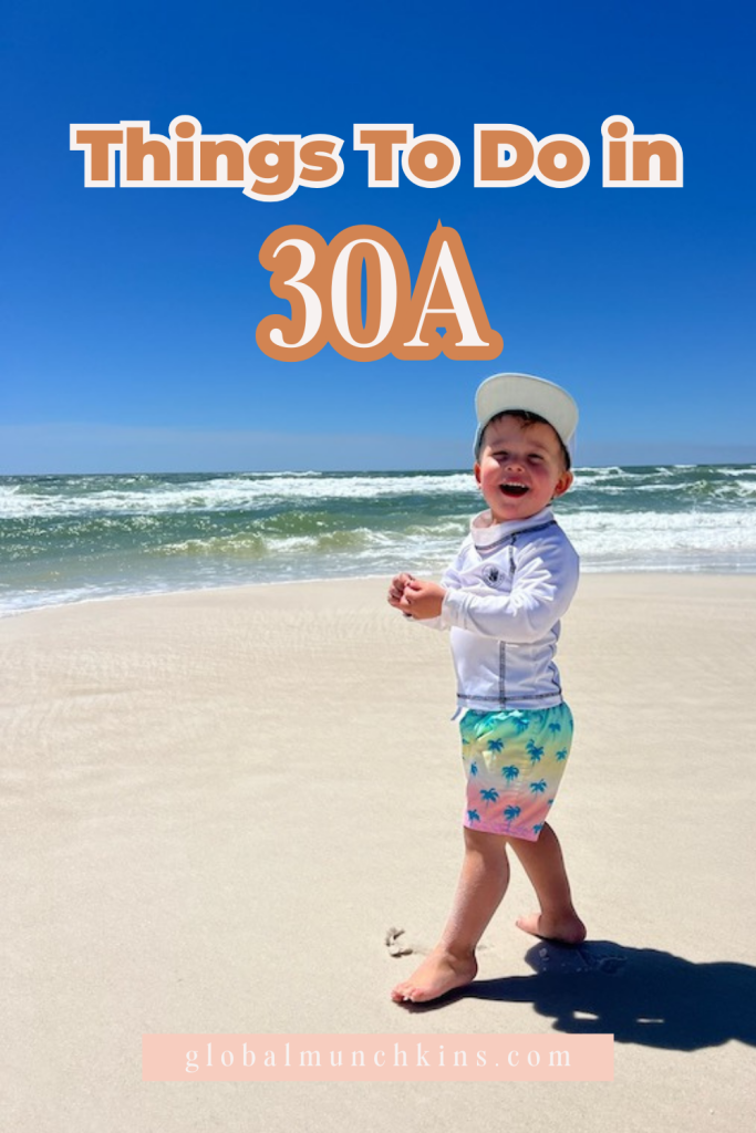 things to do in 30A florida - pinterest graphic