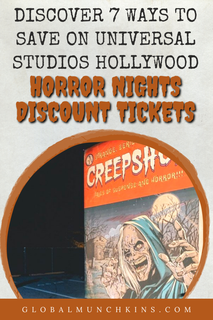 Universal Studios Hollywood Horror Nights DISCOUNT TICKETS 7 Ways to