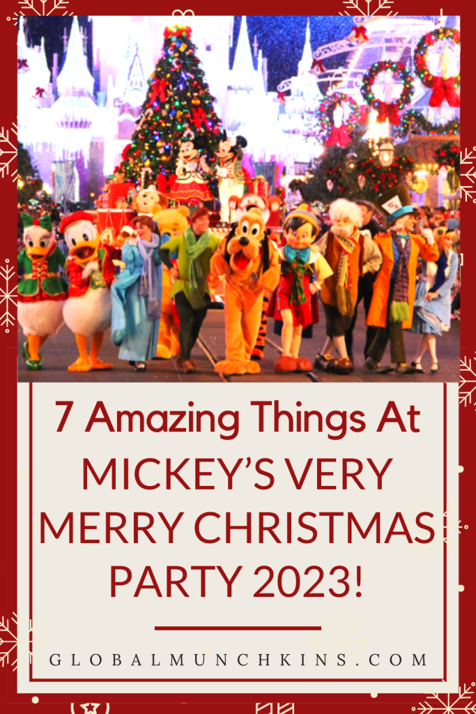 mickey's very merry christmas party dates 2023