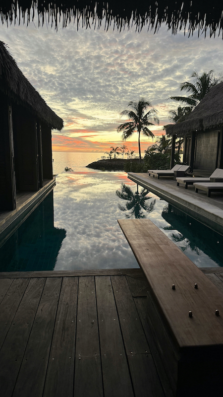 Fiji Six Senses room view