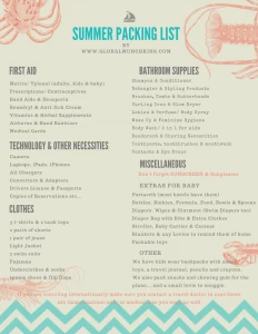 International Packing Tips 1 family_vacation_packing_list