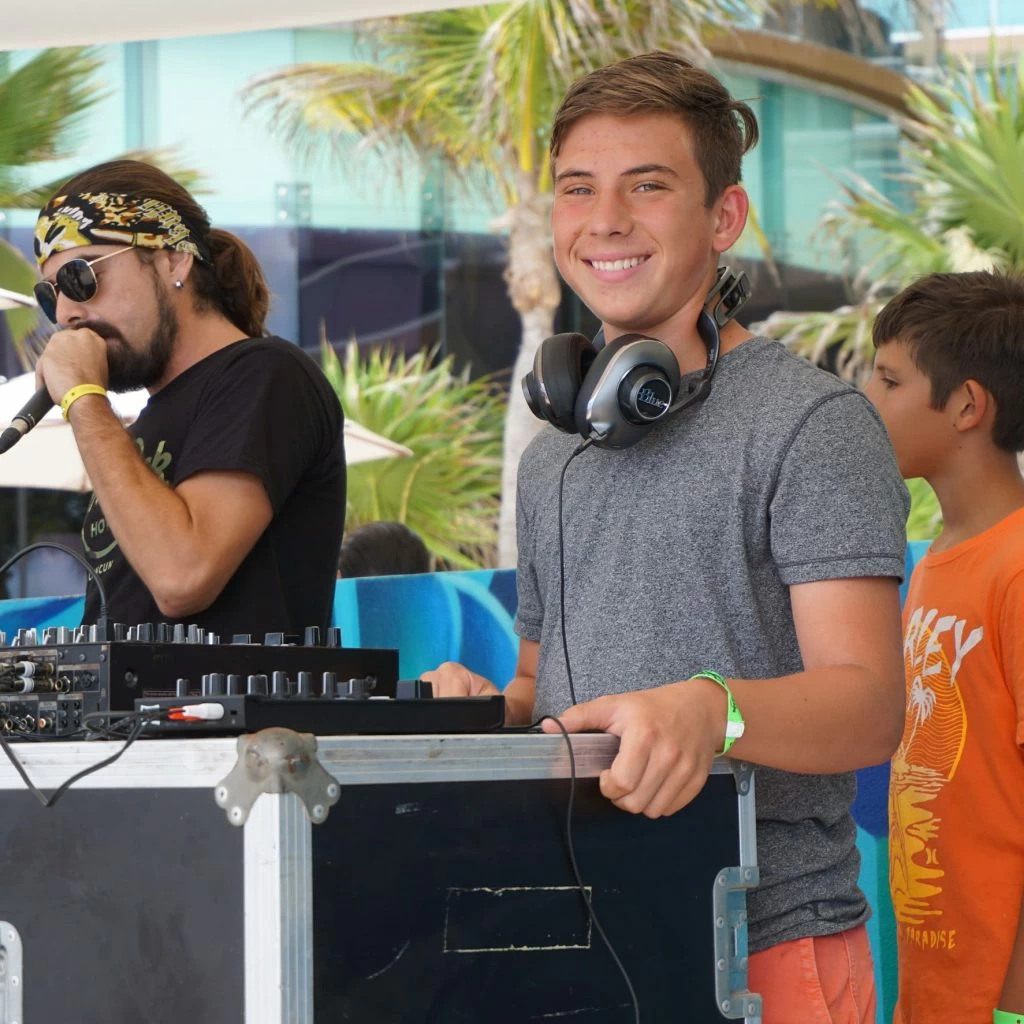 15 of the Best Vacations for Teens + Tips & Tricks 19 Kid Dj at the Hard Rock Cancun