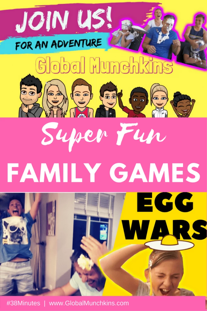 Let the Family Fun Challenges Begin - 15 Games to Get You Started! 4 Make family time more fun with ideas and inspiration from Global Munchkin's EPIC Family Challenge. It's the Ultimate Resource for Family Fun, Family Game Night, and more! Watch their hilarious YouTube video challenges and take the pledge yourself. You'll have more fun then ever before as a family. I guarantee it!