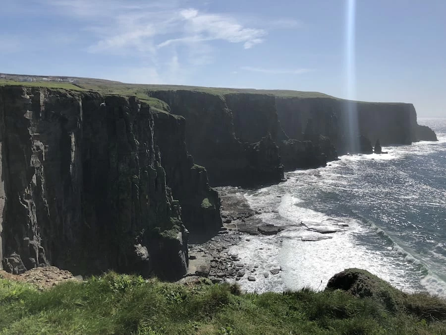 The Ultimate 8 Day Ireland Road Trip - Must See Stops & Places to Stay 17 View from Pat's View Cliffs of Moher