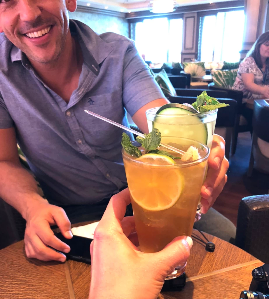 12 Incredible Things You Did NOT KNOW about the Norwegian Bliss + Photos 7 Norwegian Bliss Photos - Enjoying Mojitos at the Amazing Mojito Bar