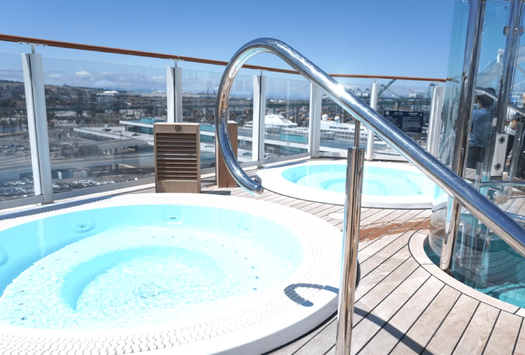 12 Incredible Things You Did NOT KNOW about the Norwegian Bliss + Photos 10 NCL Bliss - Hidden Hot Tubs