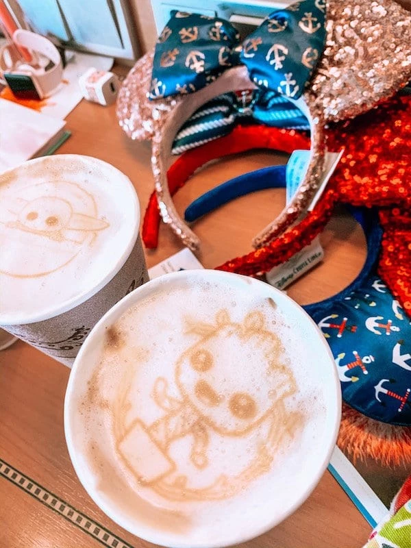 Our Top 5 Reasons You Should Book a Disney Cruise from Galveston and What Makes it So Great! 2 Latte Art - Disney Cruise