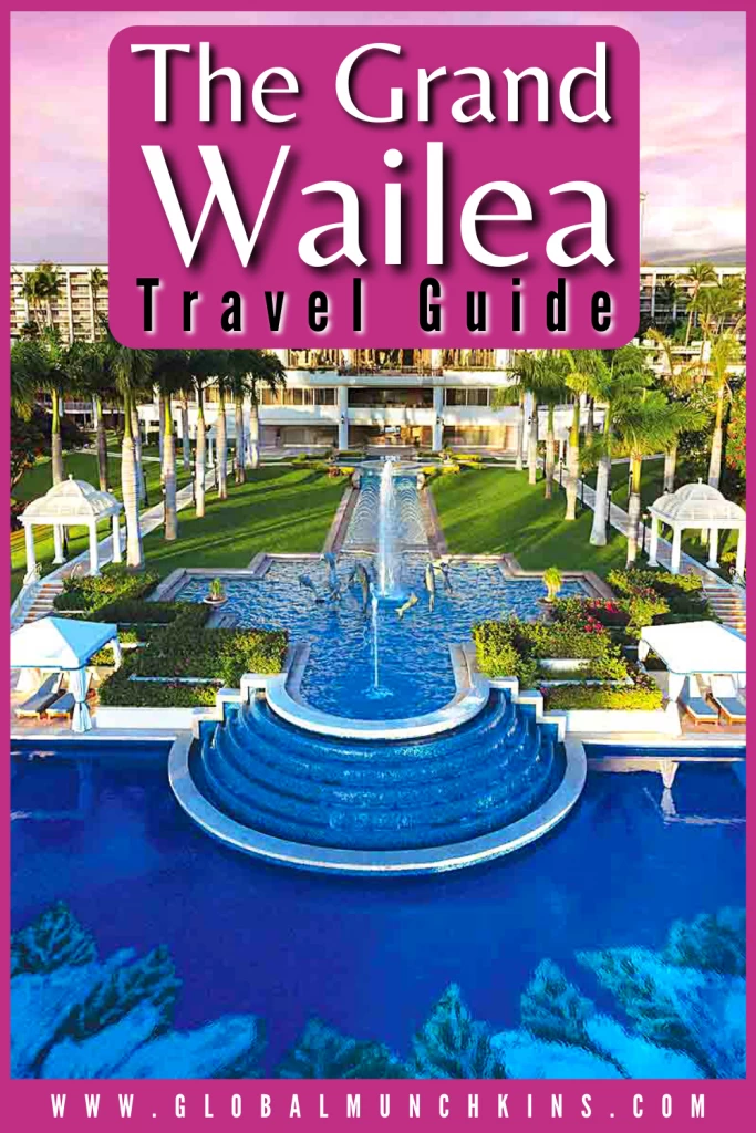 The Grand Wailea - Amazing Water Slides + World's Only Water Elevator 18 Pin The Grand Wailea Travel Guide Global Munchkins