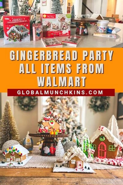 Our Festive Gingerbread Party with Walmart's Holiday Home 18 gingerbread party