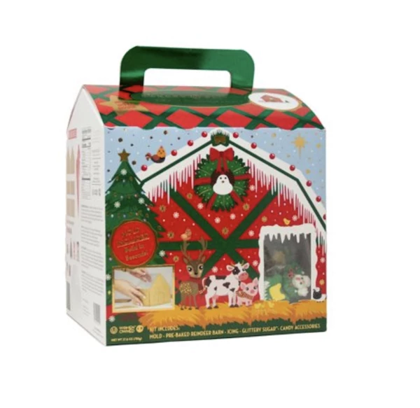 Our Festive Gingerbread Party with Walmart's Holiday Home 9 gingerbread pary